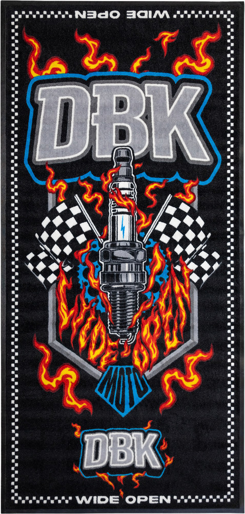 DBK WIDE OPEN BIKE MAT 3.5'X7'