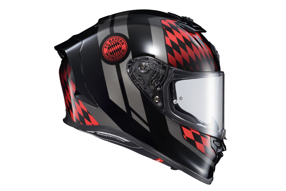 SCORPION EXO EXO-R1 AIR FULL FACE HELMET FC BAYERN MUNCHEN