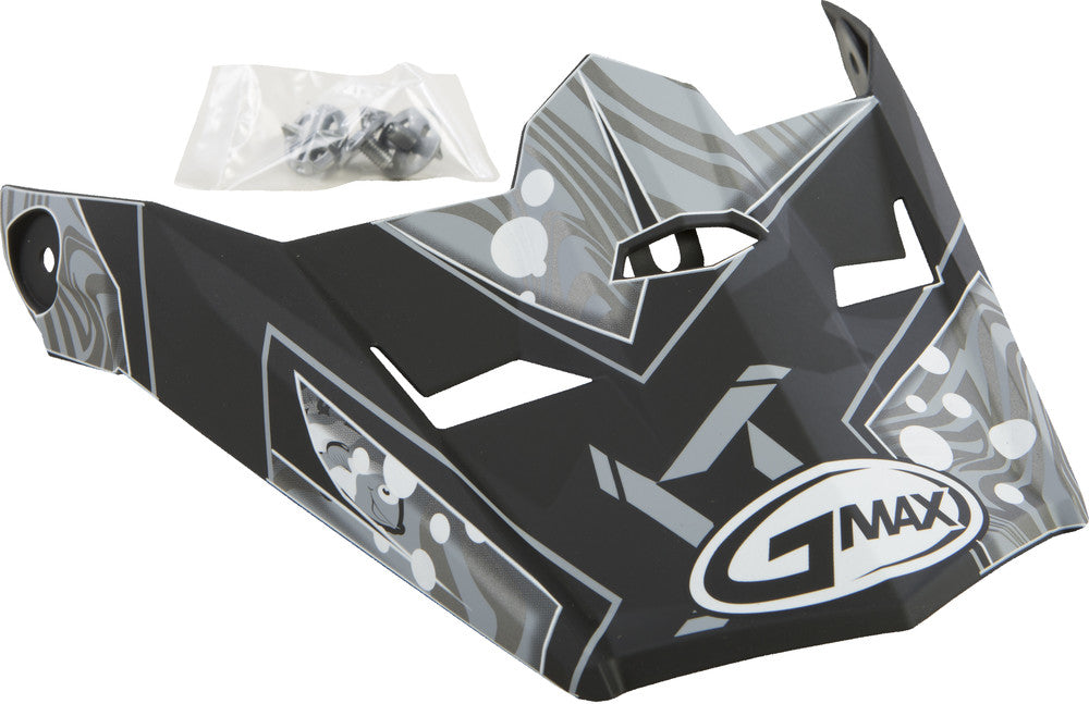 GMAX Visor w/Screws Hooper MX-46Y YS-YL