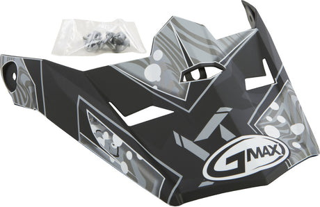 GMAX Visor w/Screws Hooper MX-46Y YS-YL