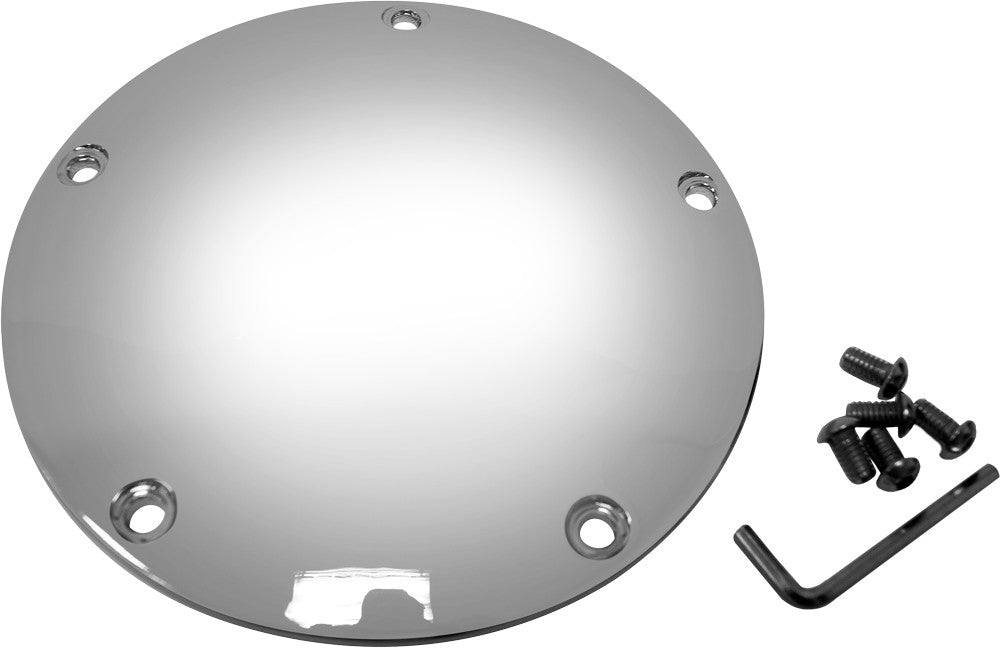 HARDDRIVE DOME DERBY COVER CHROME BIG TWIN 99-16