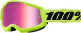 100% Strata 2 Goggles Mirror Lens