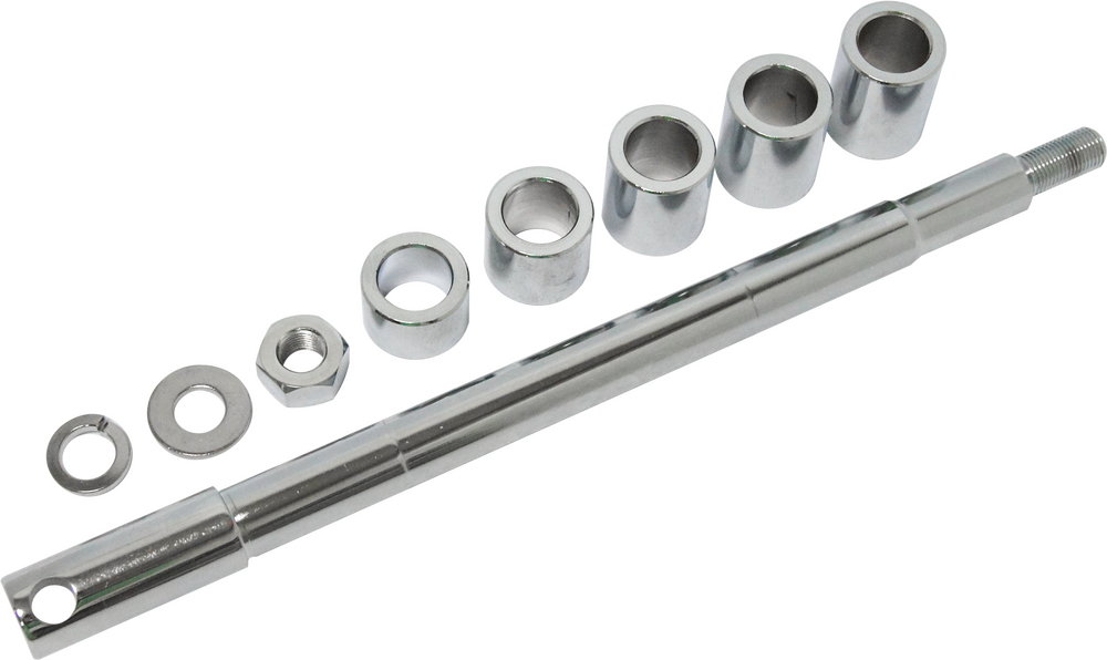HARDDRIVE FRONT AXLE W/HRDWARE FL SOFTAIL MODELS 86-99
