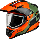 GM-11S RONIN SNOW HELMET ORANGE/GREEN/BLACK