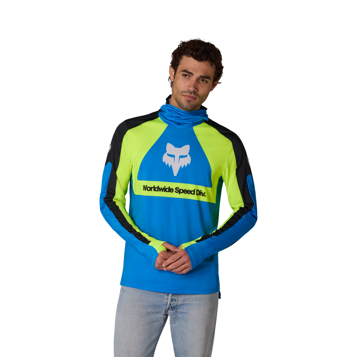 Fox Racing  Ranger Drive Jersey Blue Jewel LARGE
