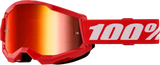 100% Strata 2 Goggles Mirror Lens