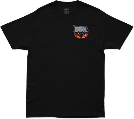 DBK Wide Open Black T-Shirt