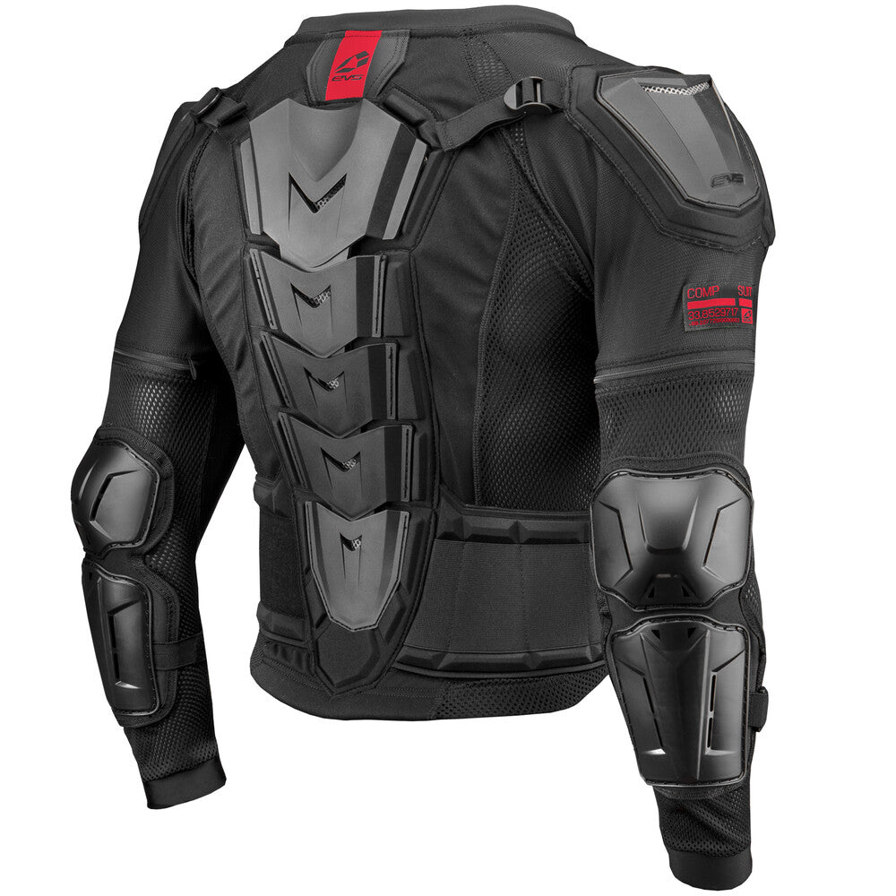 BALLISTIC JERSEY COMP SUIT BLACK/RED