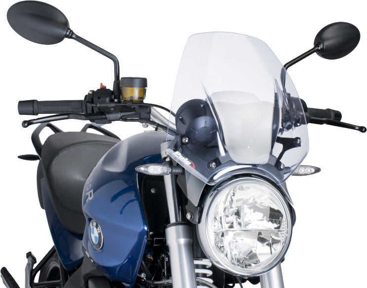 PUIG WINDSCREEN NAKED NEW GEN SPORT CLEAR