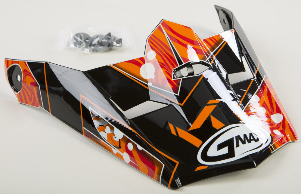GMAX Visor w/Screws Hooper MX-46Y YS-YL