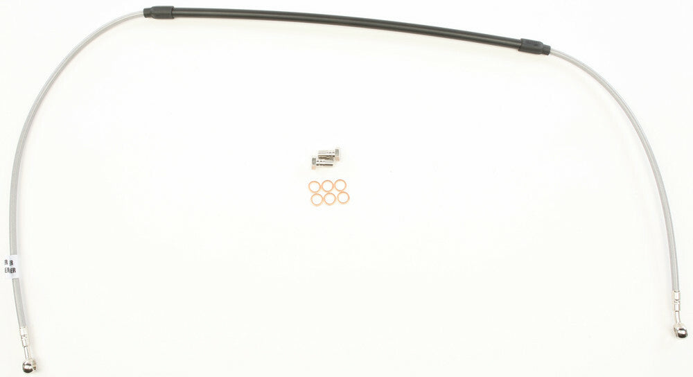 GBRAKES STEEL BRAKE LINE FRONT KAW