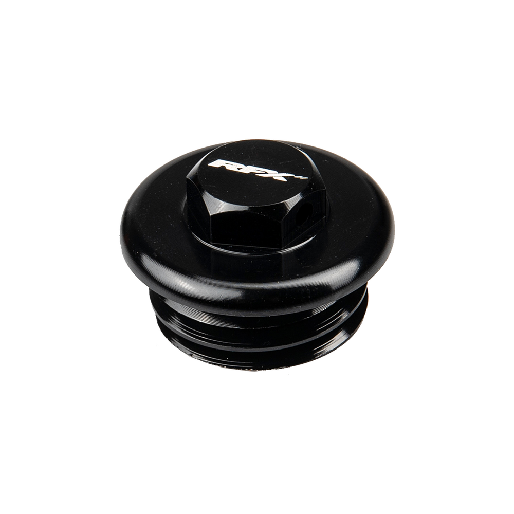 RFX OIL FILLER PLUG BLACK KTM/HUSQ/GAS