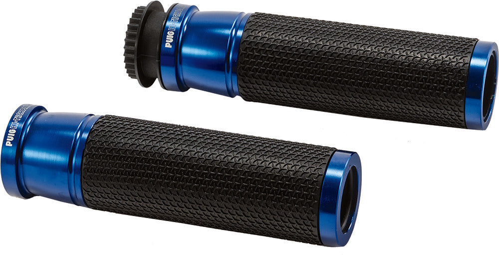 PUIG GRIPS HI-TECH ACCENT BLUE