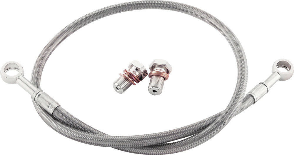 GBRAKES BRAKE LINE REAR SILVER KAW