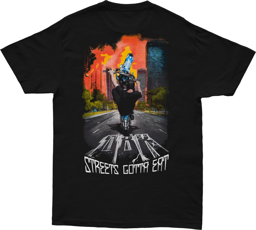 DBK Streets Gotta Eat Black T-Shirt