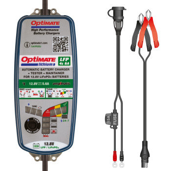 Tecmate OptiMate™ Lithium LFP 4S 6A Battery Charger