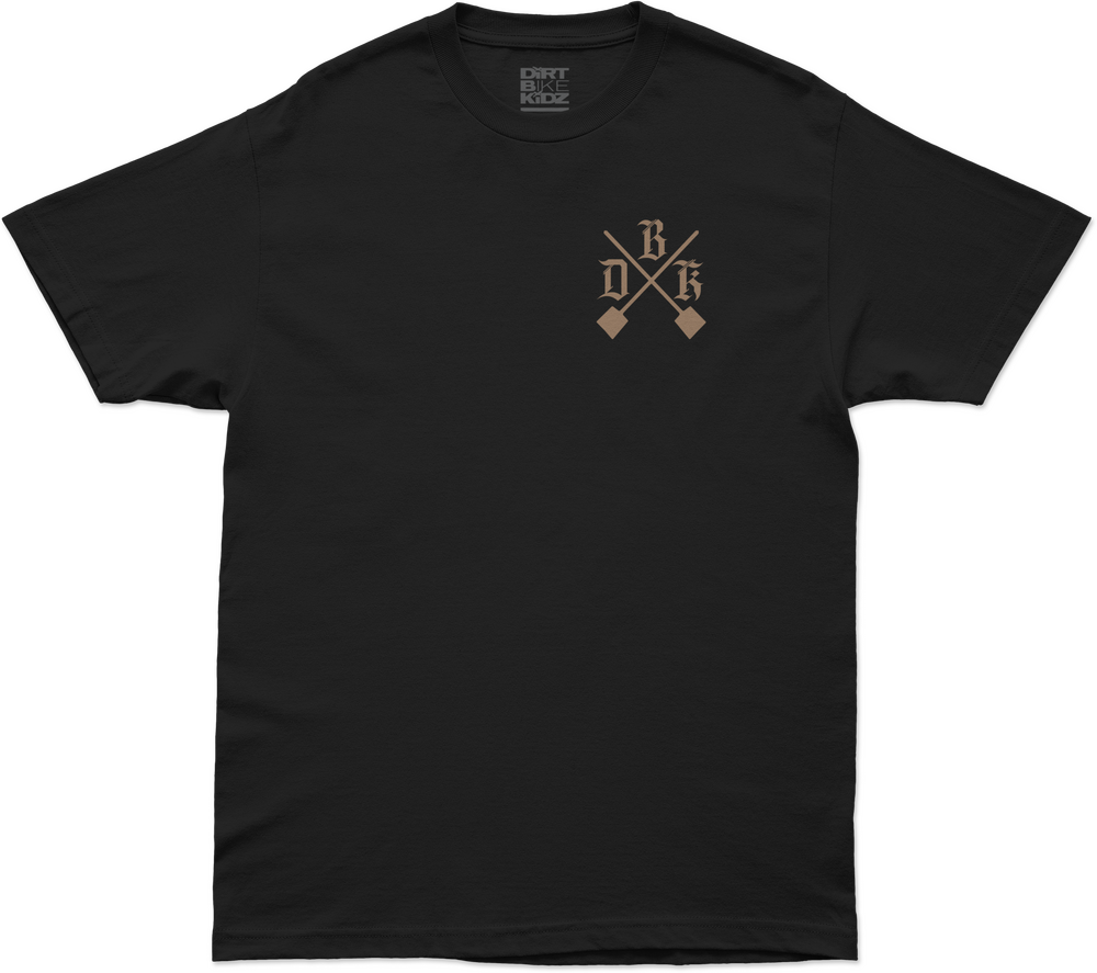 DBK Camo Shovels Black T-Shirt