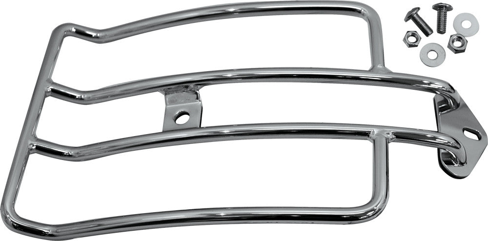 HARDDRIVE SOLO LUGGAGE RACK CHROME 06-17 SOFTAIL W/ 200MM TIRE