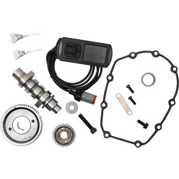S&S Cycle 475 Camshaft Kit with Dynojet PV-3 - 475G Gear Drive - M8 Touring