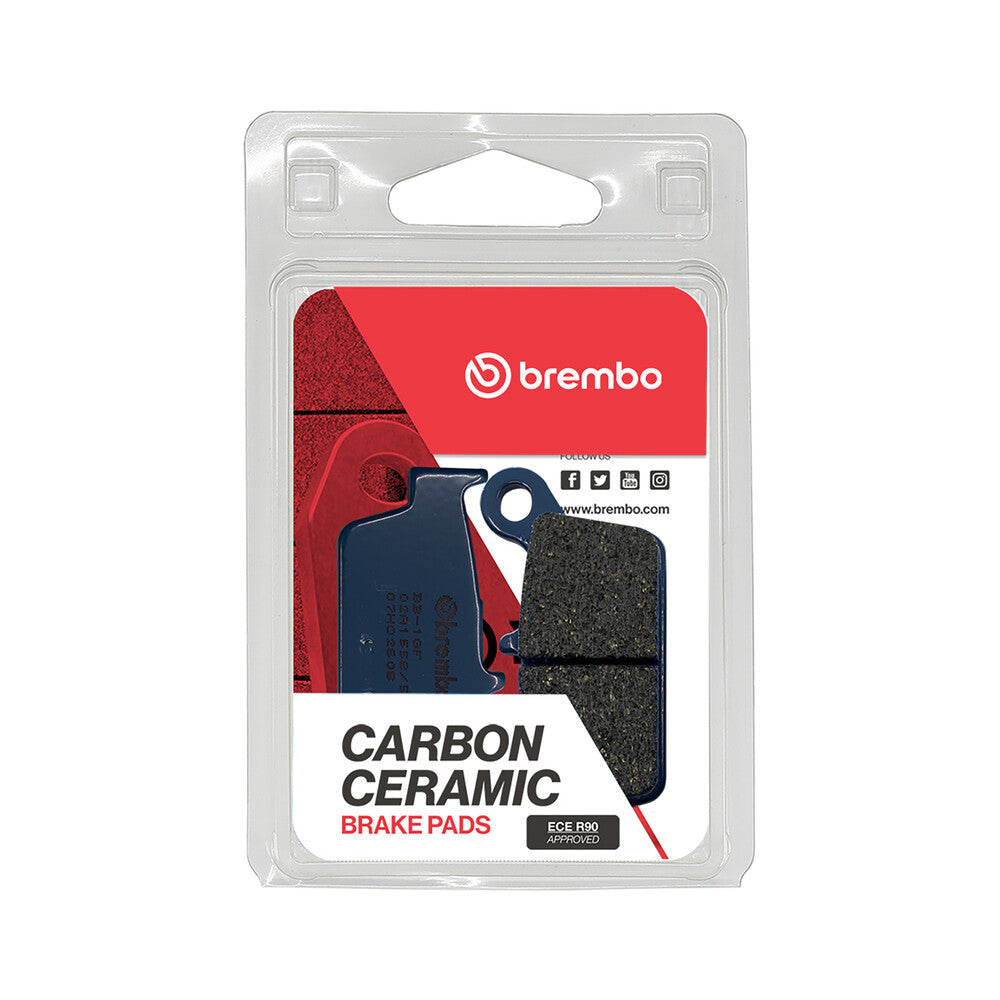 BREMBO PRIME CC BRAKE PADS CARBON CERAMIC GAS/HONDA