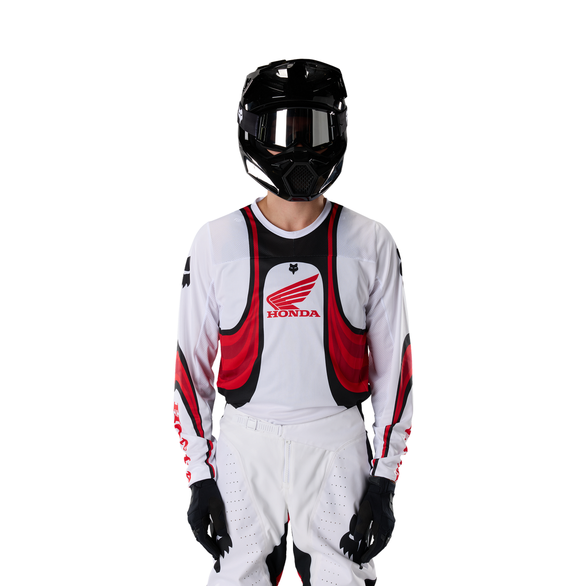 Fox Racing 180 Honda Jersey White/Red