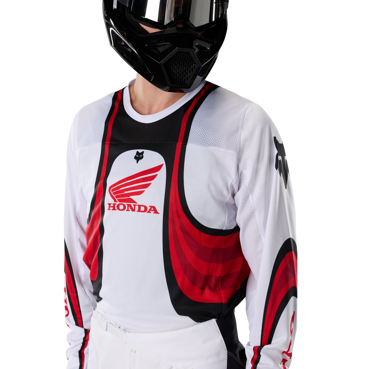 Fox Racing 180 Honda Jersey White/Red