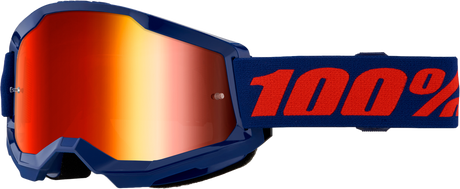 100% Strata 2 Goggles Mirror Lens