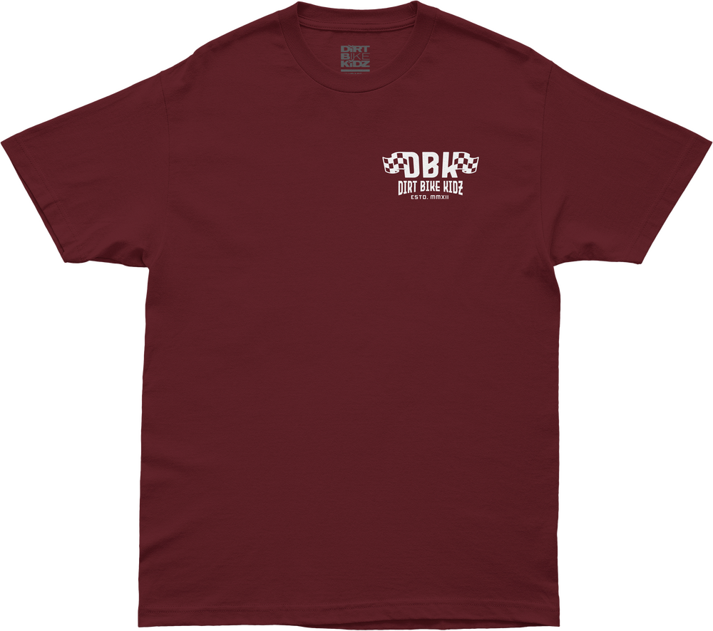 DBK Till The End Burgundy T-Shirt