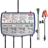 Tecmate OptiMate™ Lithium Quad Bank Charger and Maintainer