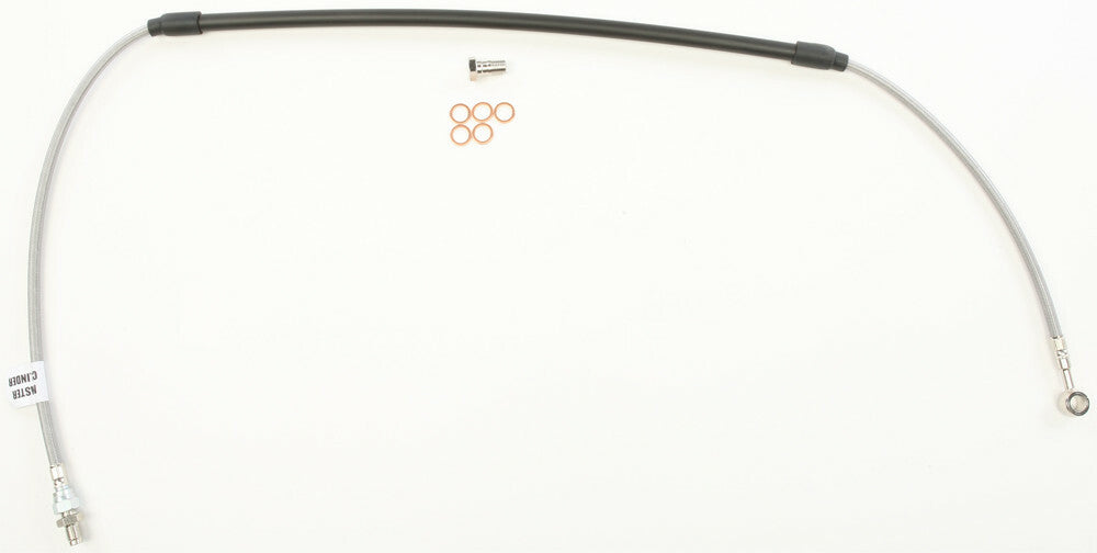 GBRAKES STEEL BRAKE LINE FRONT YAM