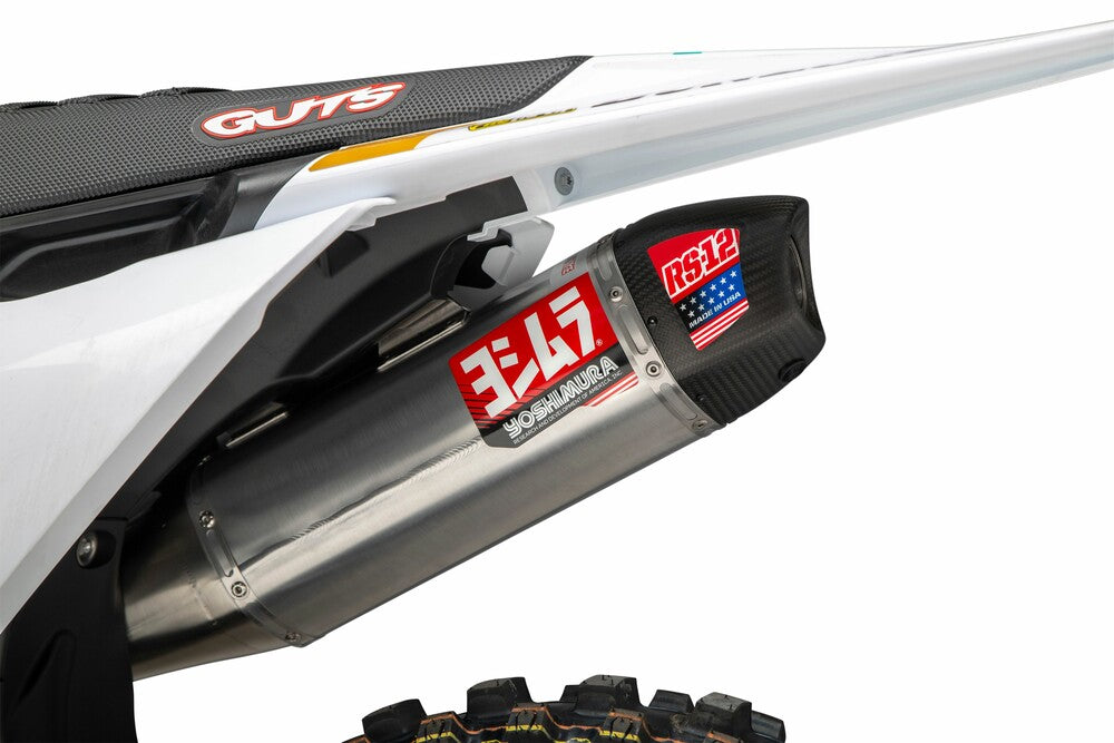 RS12 SERIES EXHAUST SYSTEM FS SS-AL-CF HUS/KTM