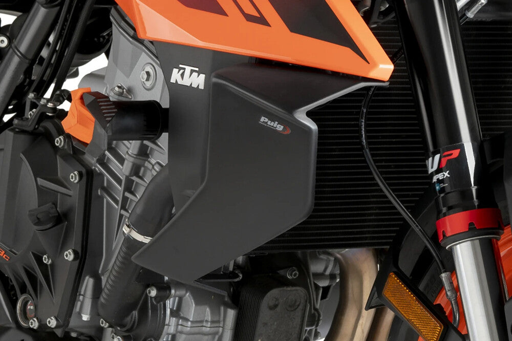 PUIG DOWNFORCE SIDE SPOILERS MATTE BLACK KTM