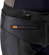 RST T2 D3O Black Leather Pants