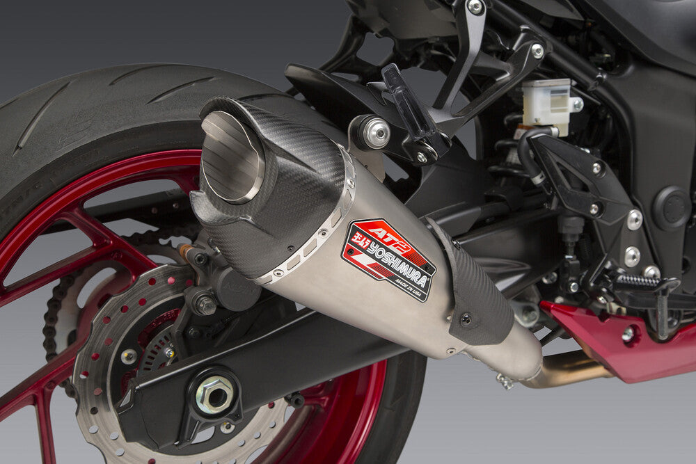 EXHAUST STREET AT2 SLIP-ON SS-SS-CF WORKS