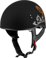 HH-65 Corvus Matte Black/Orange Helmet