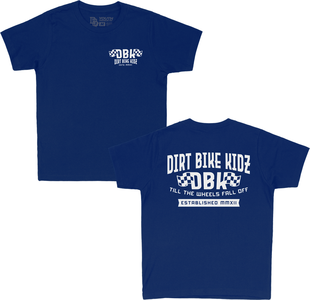 DBK Till The End Youth Royal Blue T-Shirt
