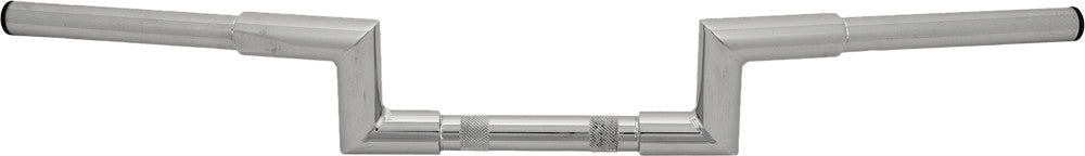 HARDDRIVE 1.25" Z-BAR W/ 4" RISE CHROME