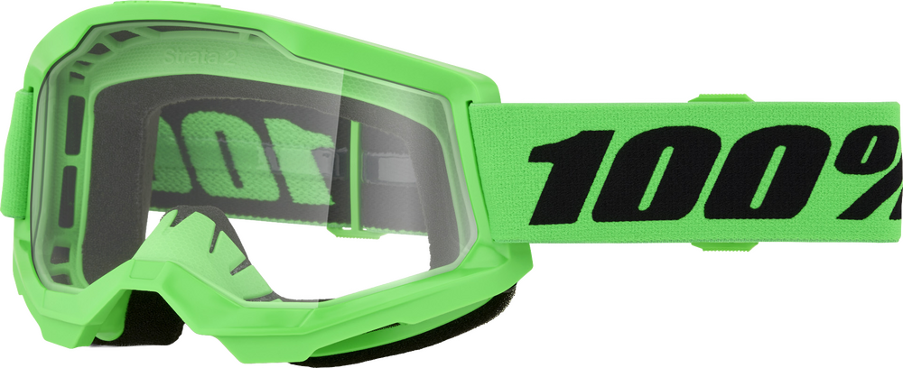 100 Percent Strata 2 Clear Lens Goggles