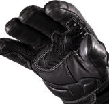 STORM 2 CE GLOVE BLACK WATERPROOF LEATHER