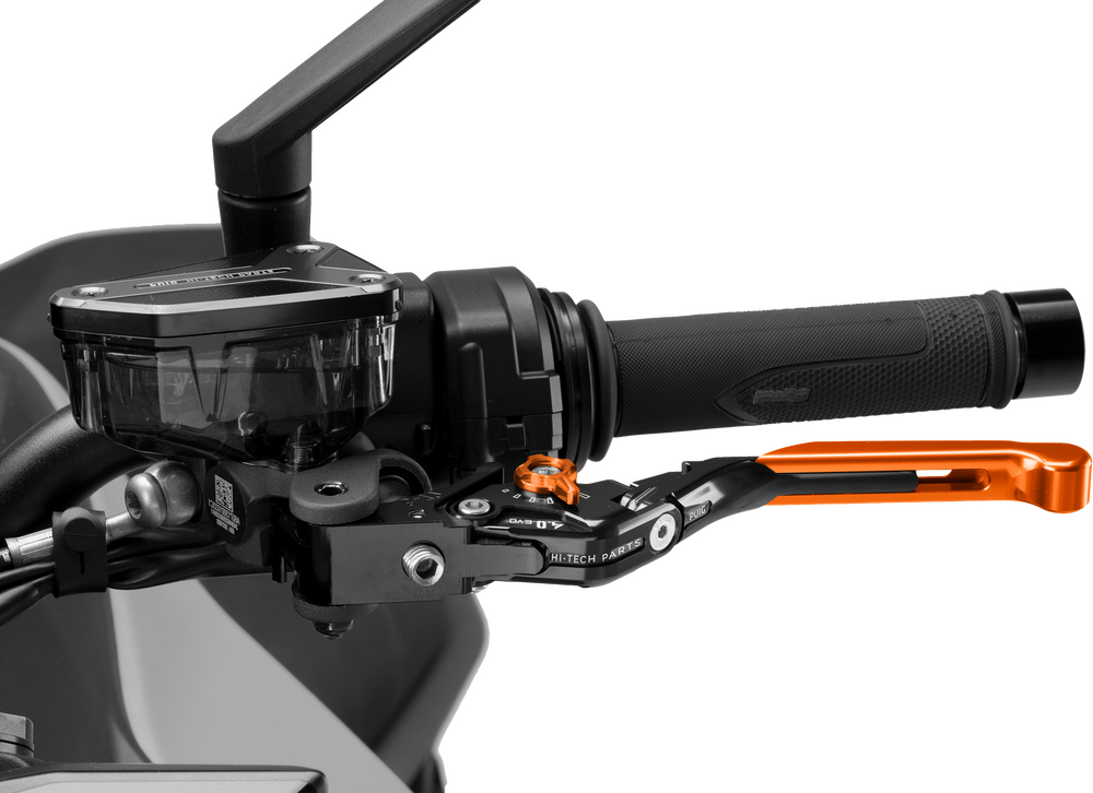 PUIG CLUTCH LEVER 4.0 FOLD/EXTEND ORANGE