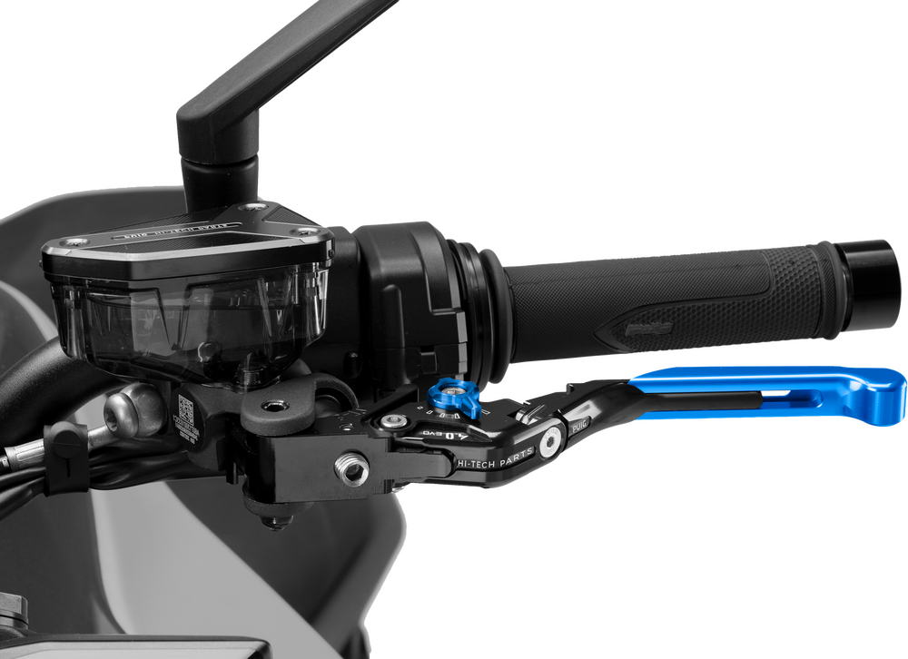 PUIG CLUTCH LEVER 4.0 FOLD/EXTEND BLUE