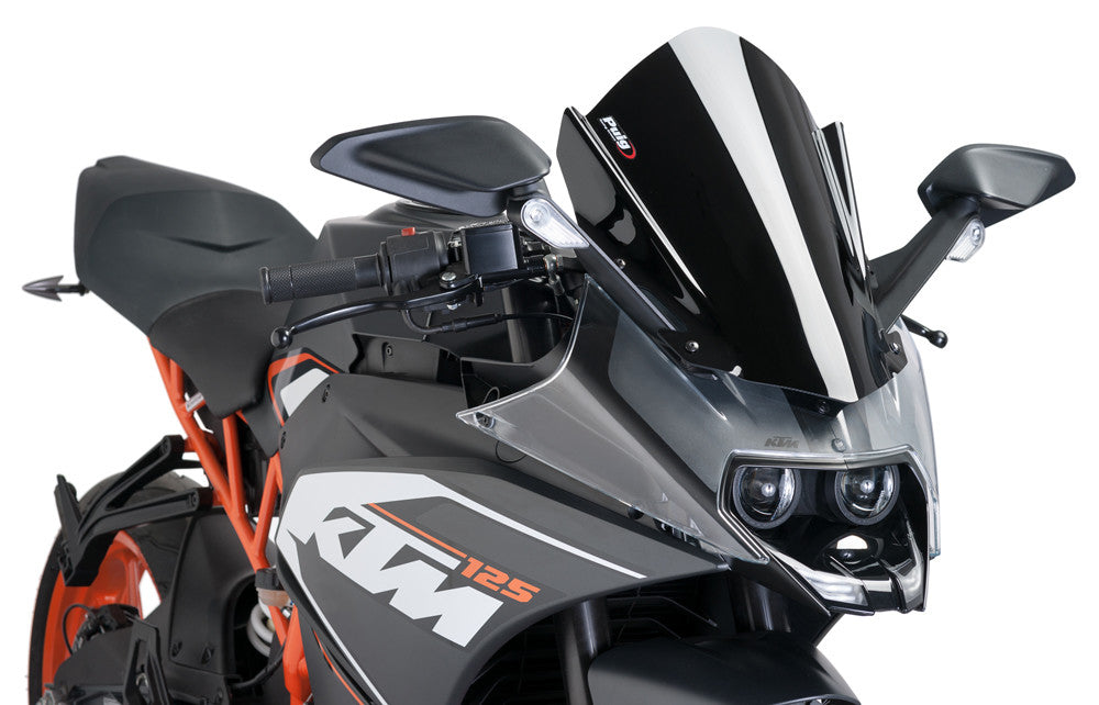 PUIG WINDSCREEN RACING BLACK