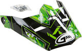 GMAX Visor w/Screws Hooper MX-46Y YS-YL