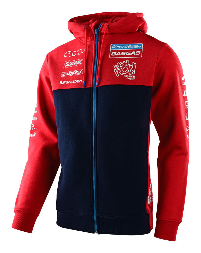 Troy Lee Designs TLD GasGas Team Zipup Hoodie – Performance Moto Parts