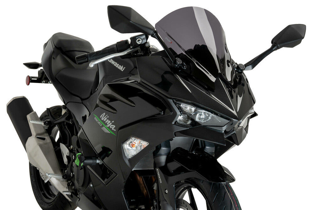 PUIG WINDSCREEN Z-RACING DARK SMOKE KAW