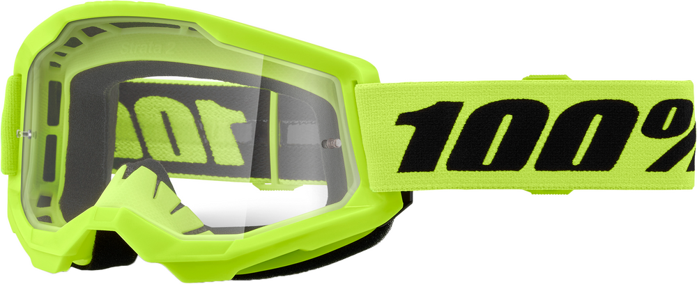 100-PERCENT Strata 2 Clear Lens Goggles