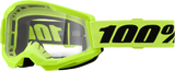 100-PERCENT Strata 2 Clear Lens Goggles