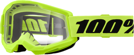 100-PERCENT Strata 2 Clear Lens Goggles