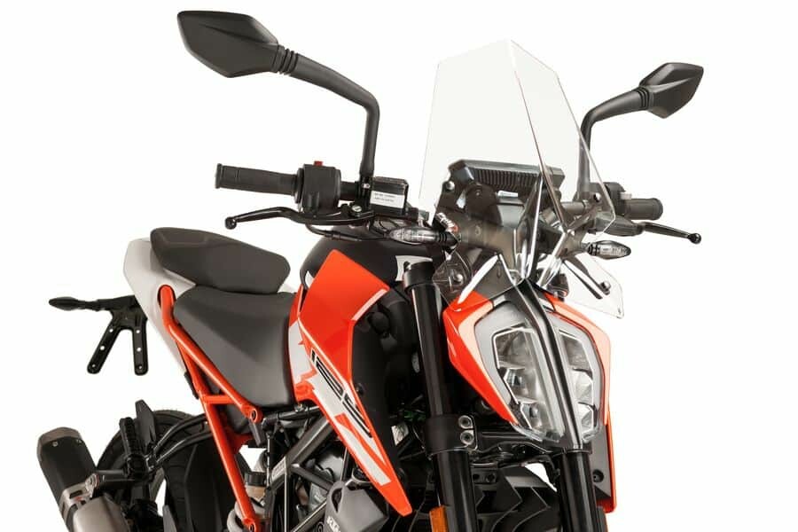 PUIG WINDSCREEN RACING CLEAR KTM