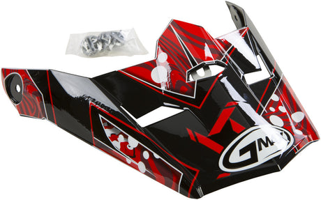 GMAX Visor w/Screws Hooper MX-46Y YS-YL